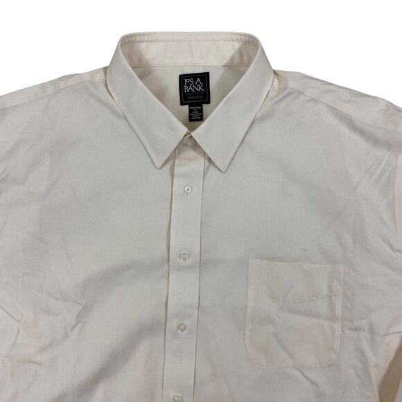 Jos. A Bank Traveler Dress Shirt Men's size 19-35 NWT - Picture 2 of 3